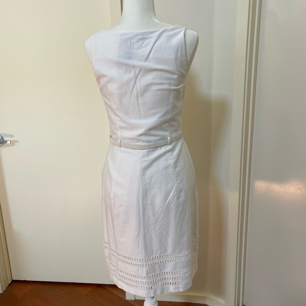 Tommy Hilfiger NEW Women's Sleeveless White Dress Size 2 - Picture 7 of 16